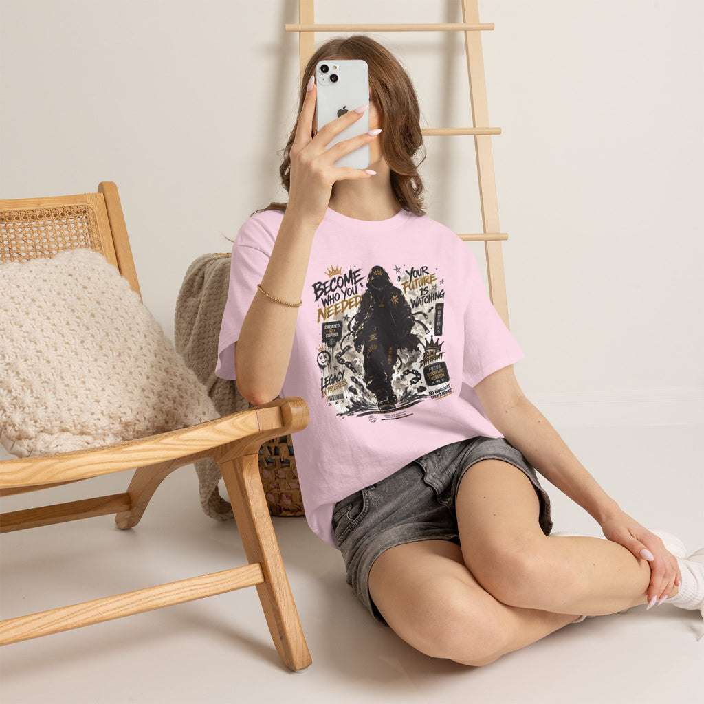 Become Who You Needed Inspirational Graphic T Shirt