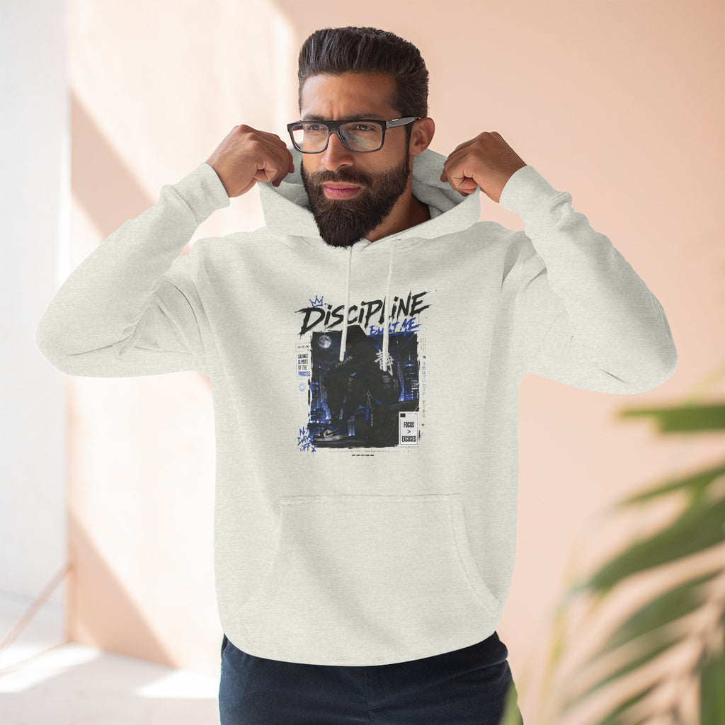 Discipline Graphic Hoodie — Vintage TV Photo Streetwear Pullover