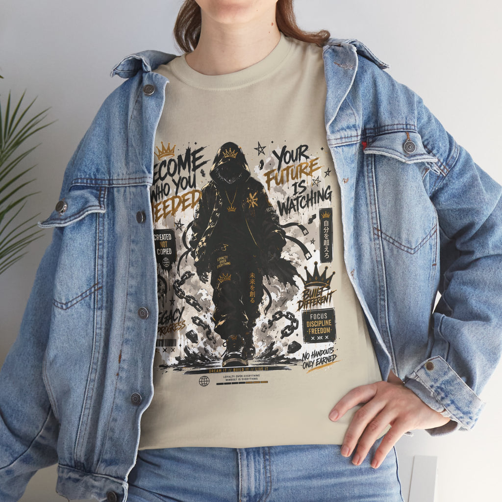 Become Who You Needed Inspirational Graphic T Shirt