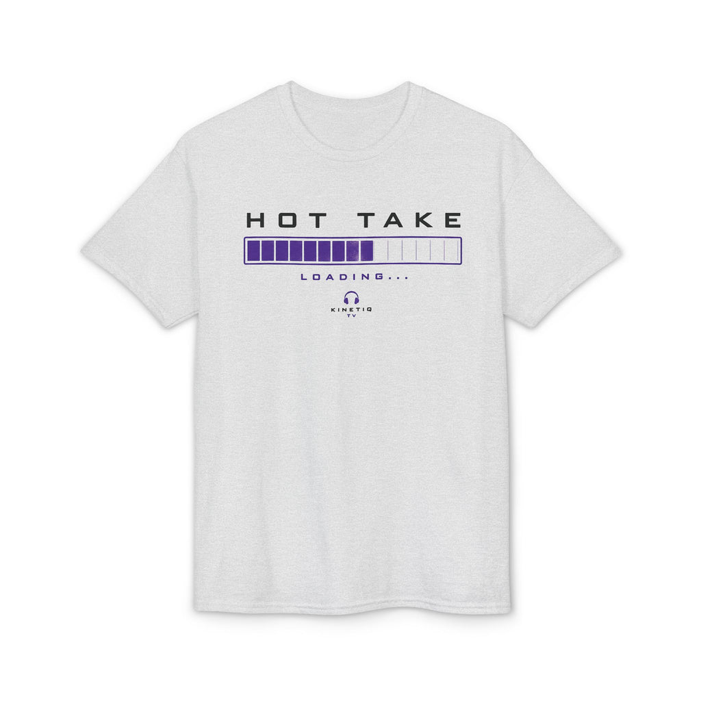 Hot Take Loading T-Shirt — Funny Progress Bar Graphic Tee