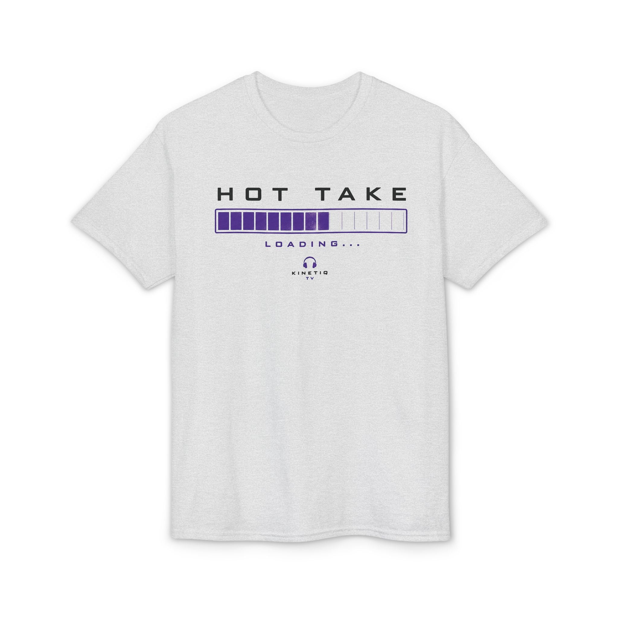 Hot Take Loading T-Shirt — Funny Progress Bar Graphic Tee