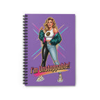 I'm Unstoppable Spiral Notebook – Motivational Ruled Journal