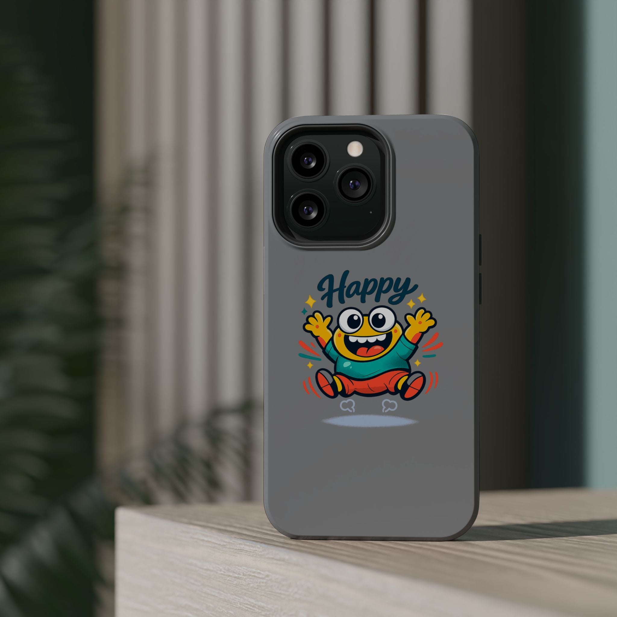 Happy Monster Magnetic Impact-Resistant Phone Case