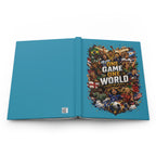 Hardcover Journal — "One Game One World" Soccer Fan Notebook