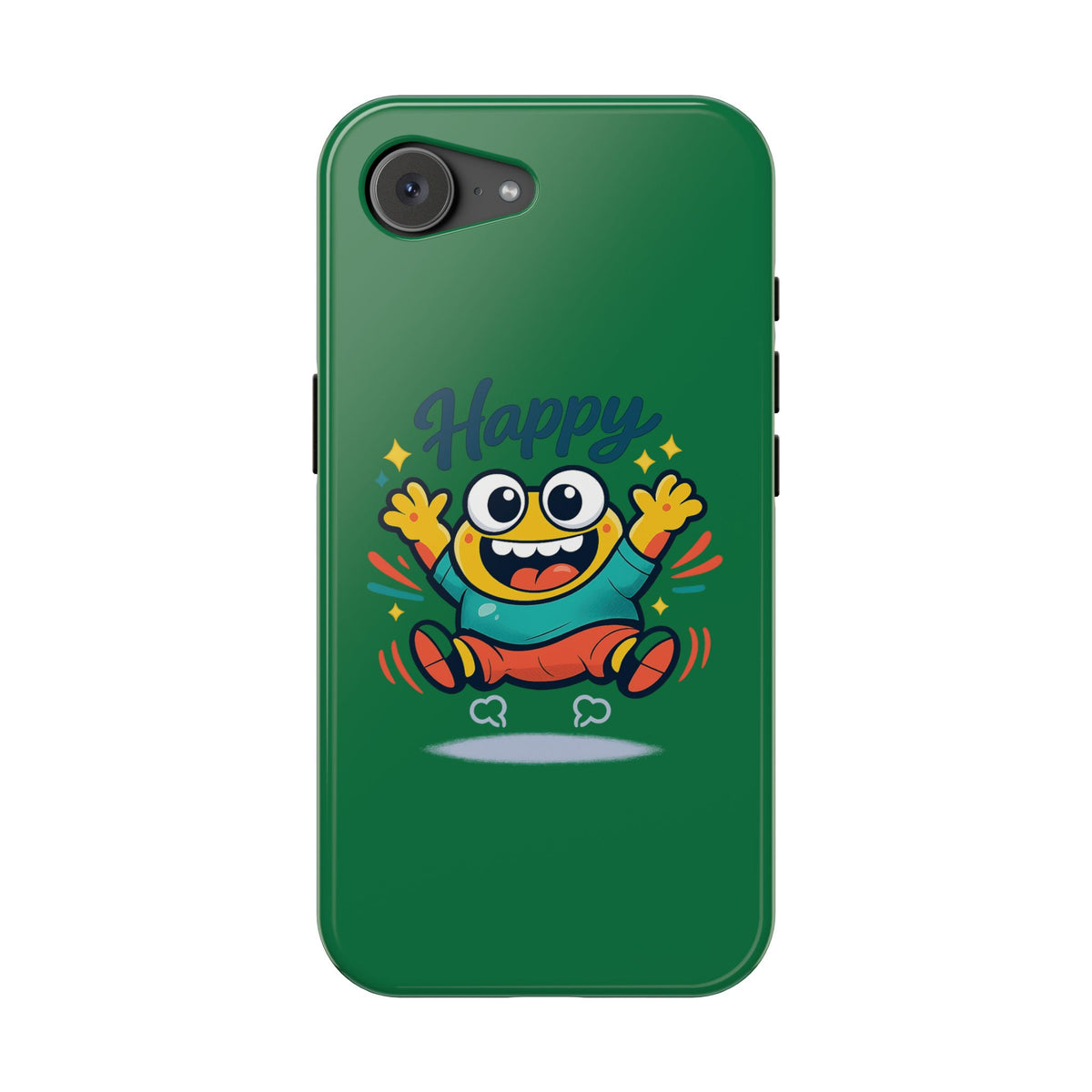 Happy Monster Magnetic Protective Phone Case Green