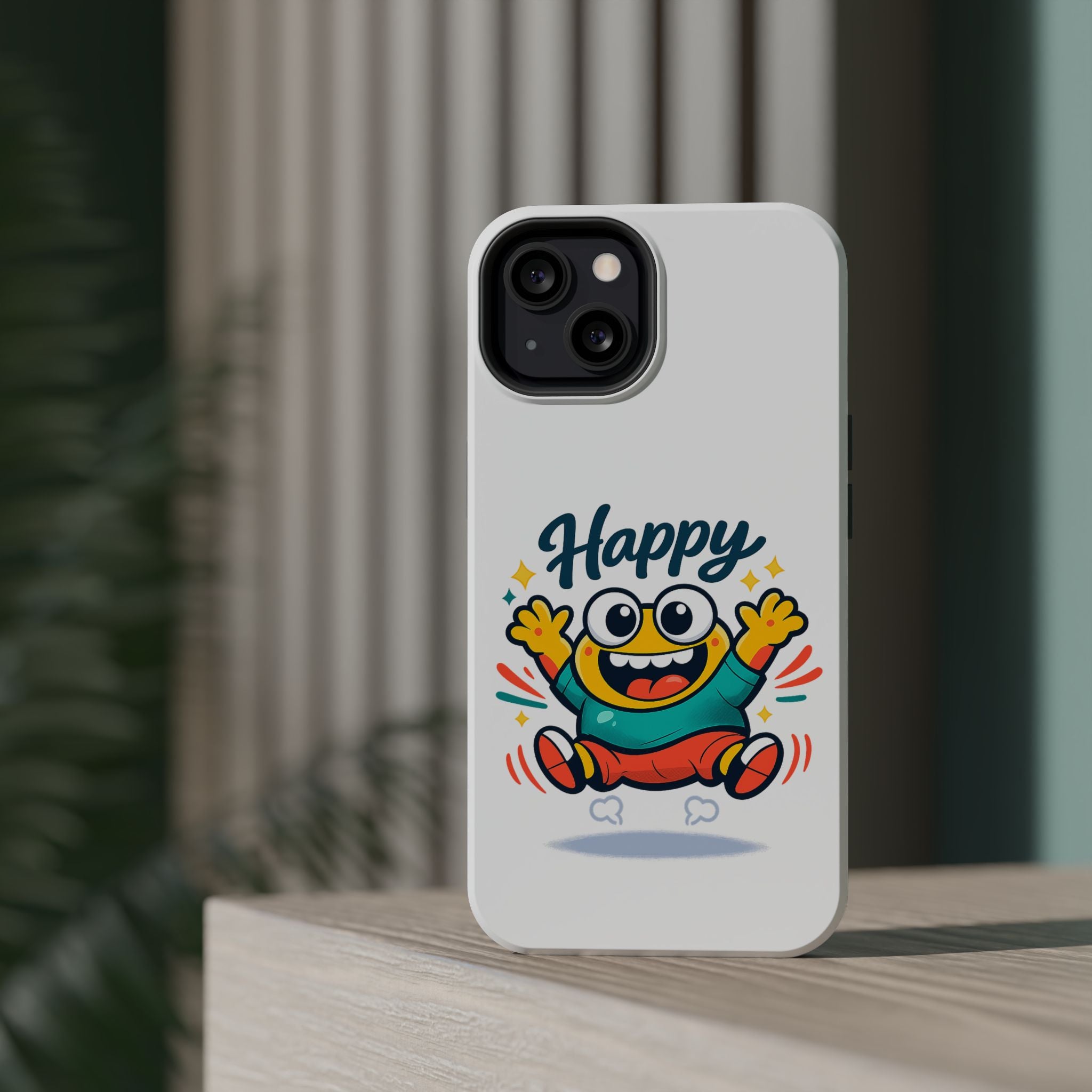 Happy Monster Magnetic Impact-Resistant Phone Case