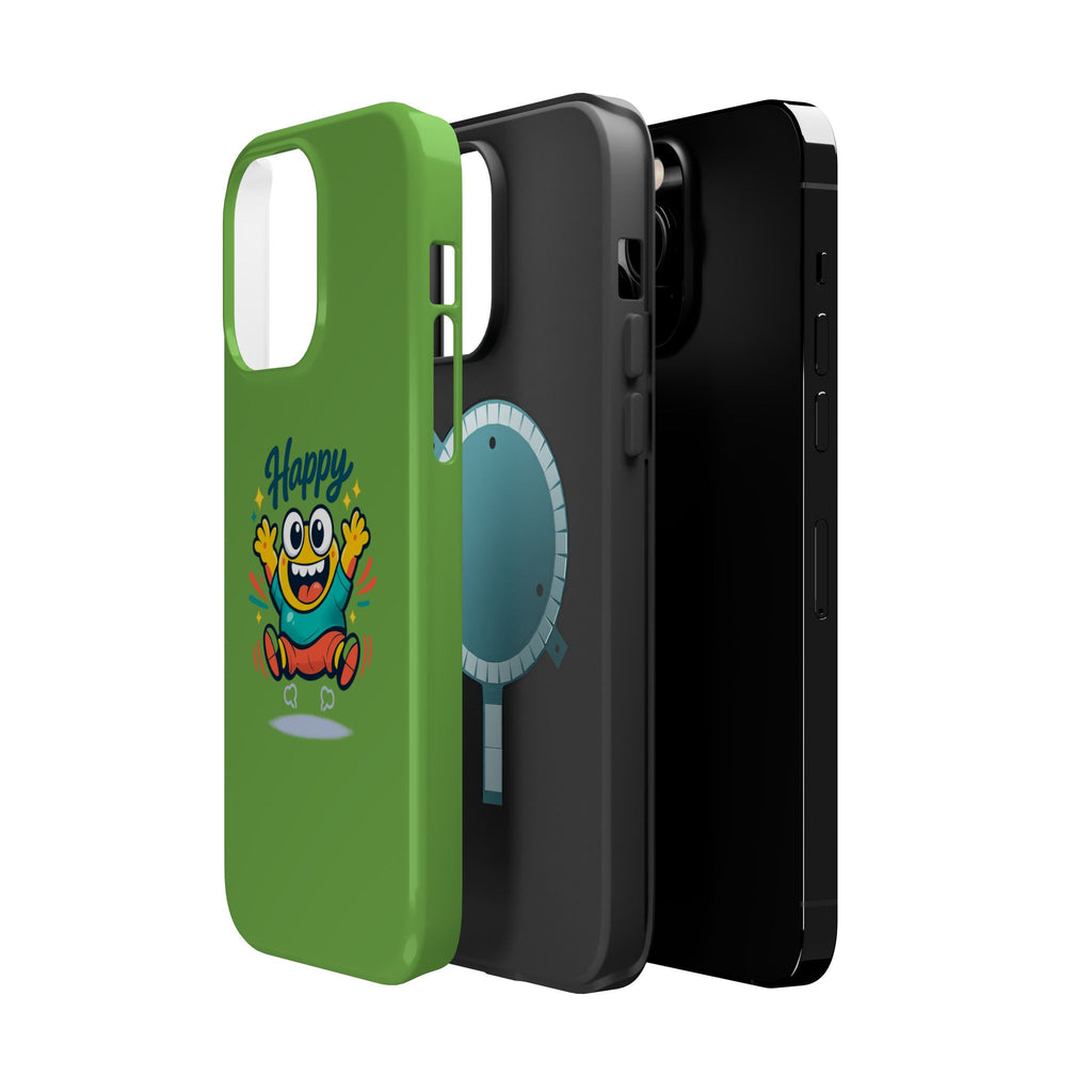 Happy Monster Magnetic Impact-Resistant Phone Case