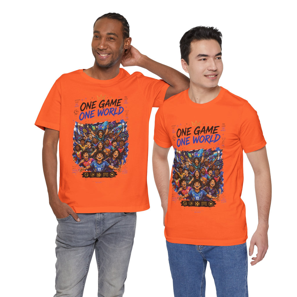 One Game One World Soccer T Shirt