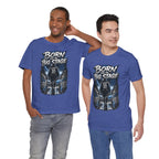 Soccer Player T‑Shirt — "Born for the Big Stage" Football Match Tee