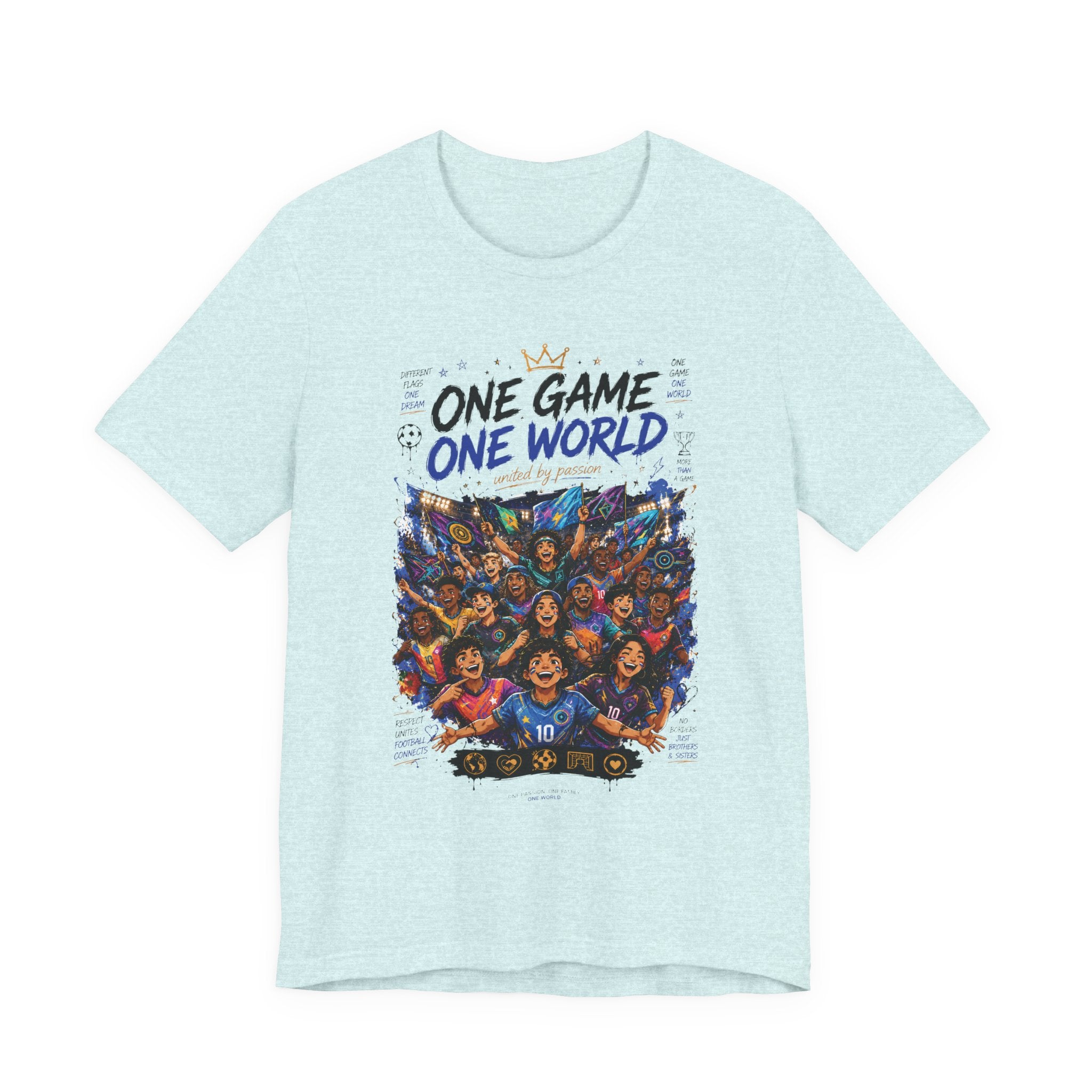 One Game One World Soccer Tee