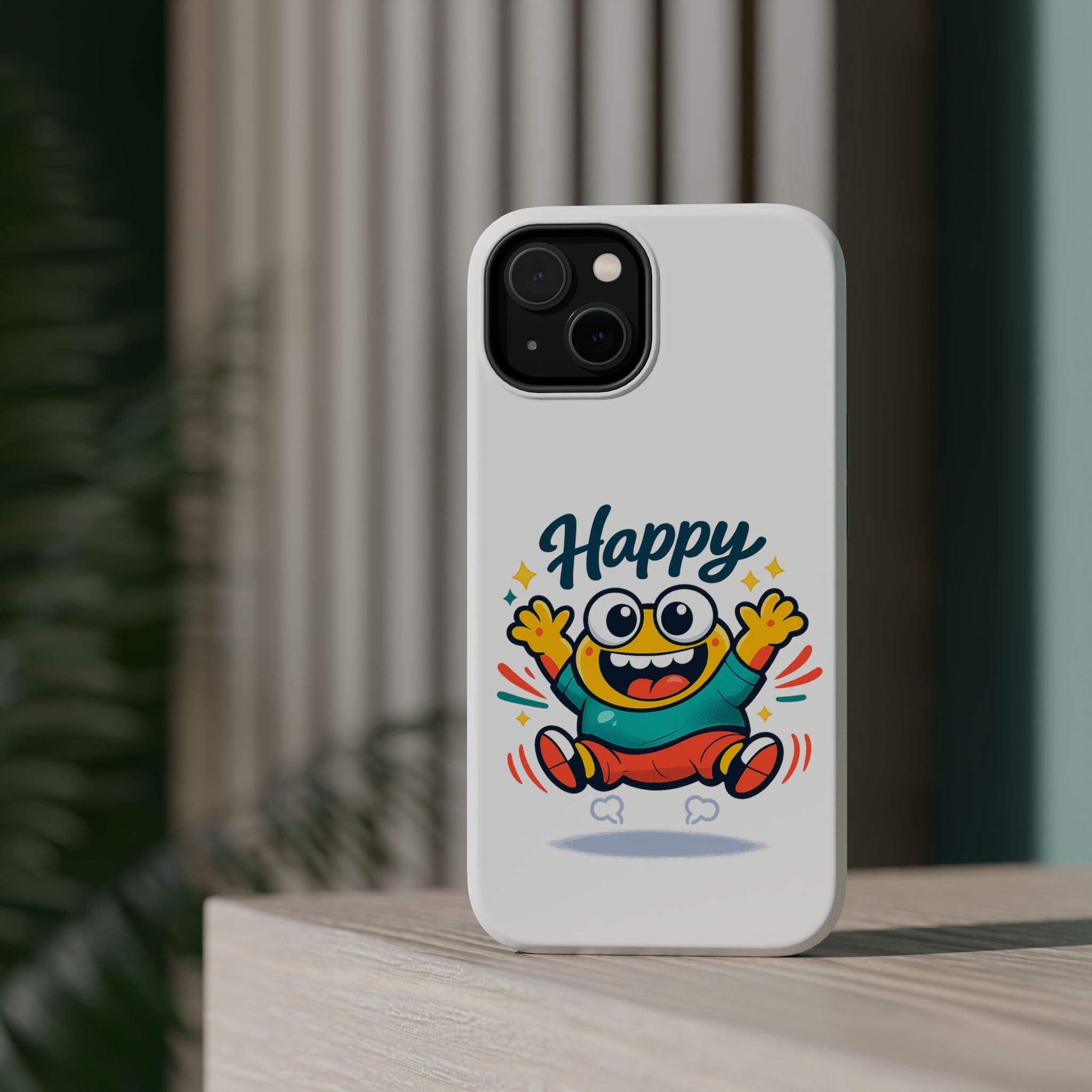 Happy Monster Magnetic Impact-Resistant Phone Case