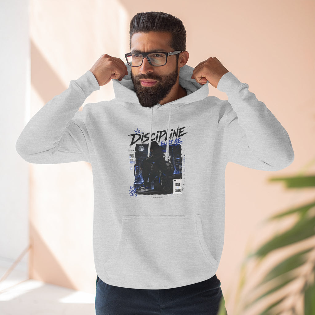 Discipline Graphic Hoodie — Vintage TV Photo Streetwear Pullover