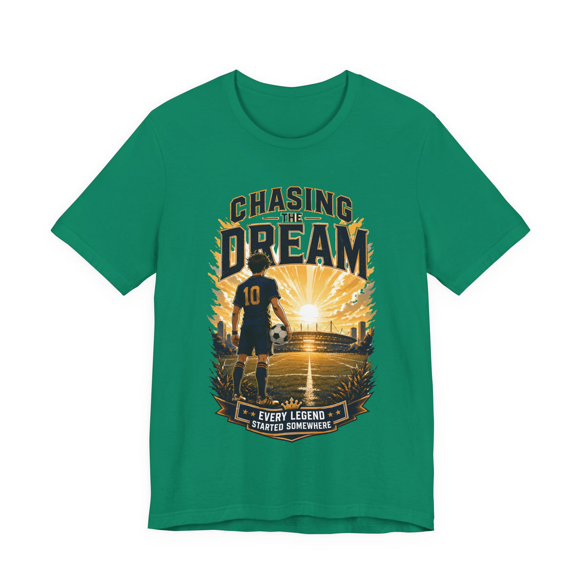 Chasing the Dream Soccer Graphic T Shirt