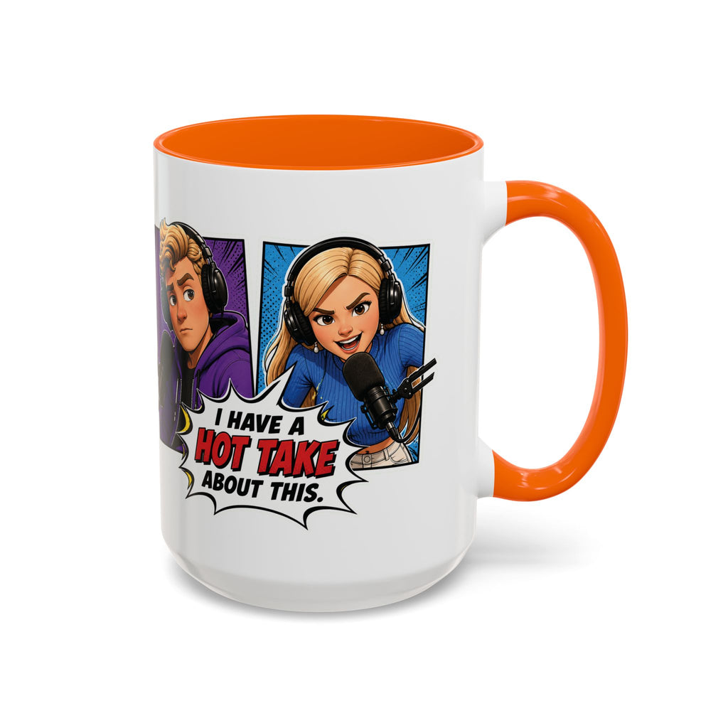 Jake And Emma Hot Take Coffee Mug — "I Have A Hot Take About This" Mug (11/15oz)