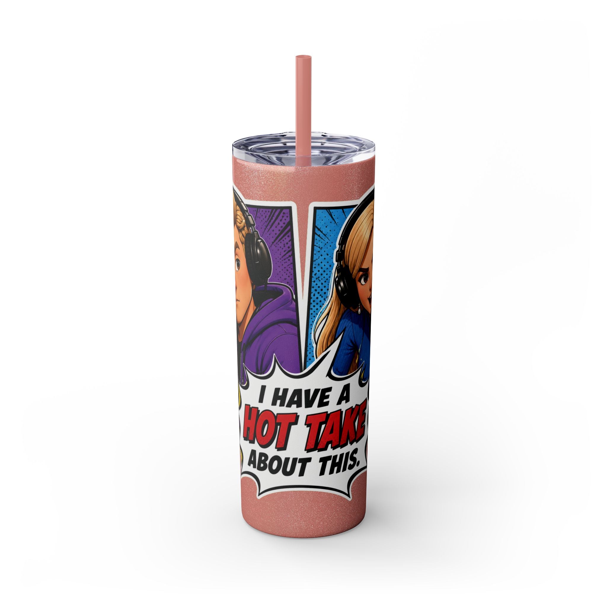 Hot Take Central I Have a Hot Take About This 20oz Pop Art Tumbler