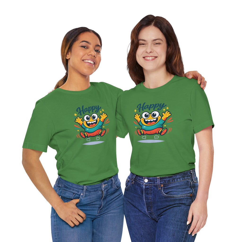Happy Mood Blob T Shirt Cute Kawaii Graphic Tee