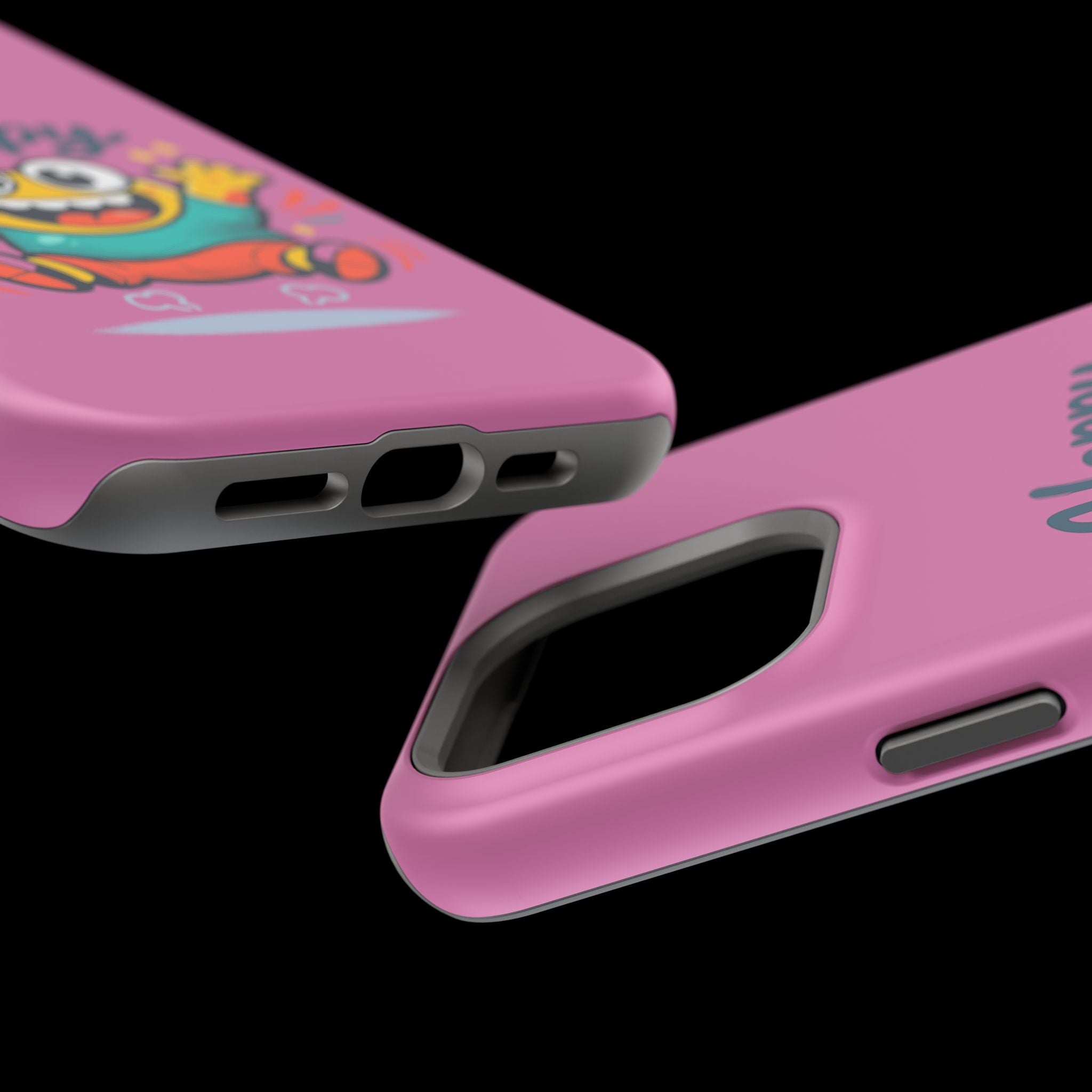 Happy Monster Magnetic Impact-Resistant Phone Case