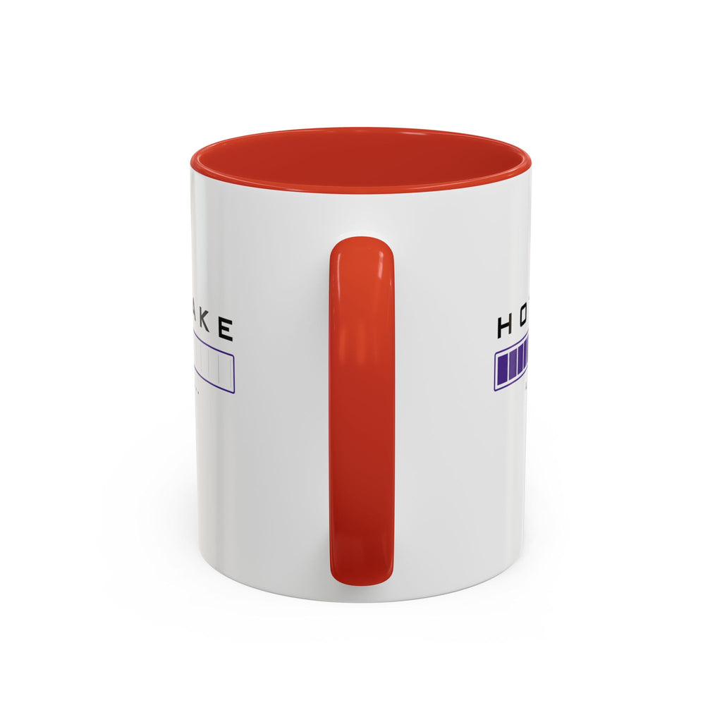 Accent Coffee Mug — "Hot Take Loading" Progress Bar Coffee Mug