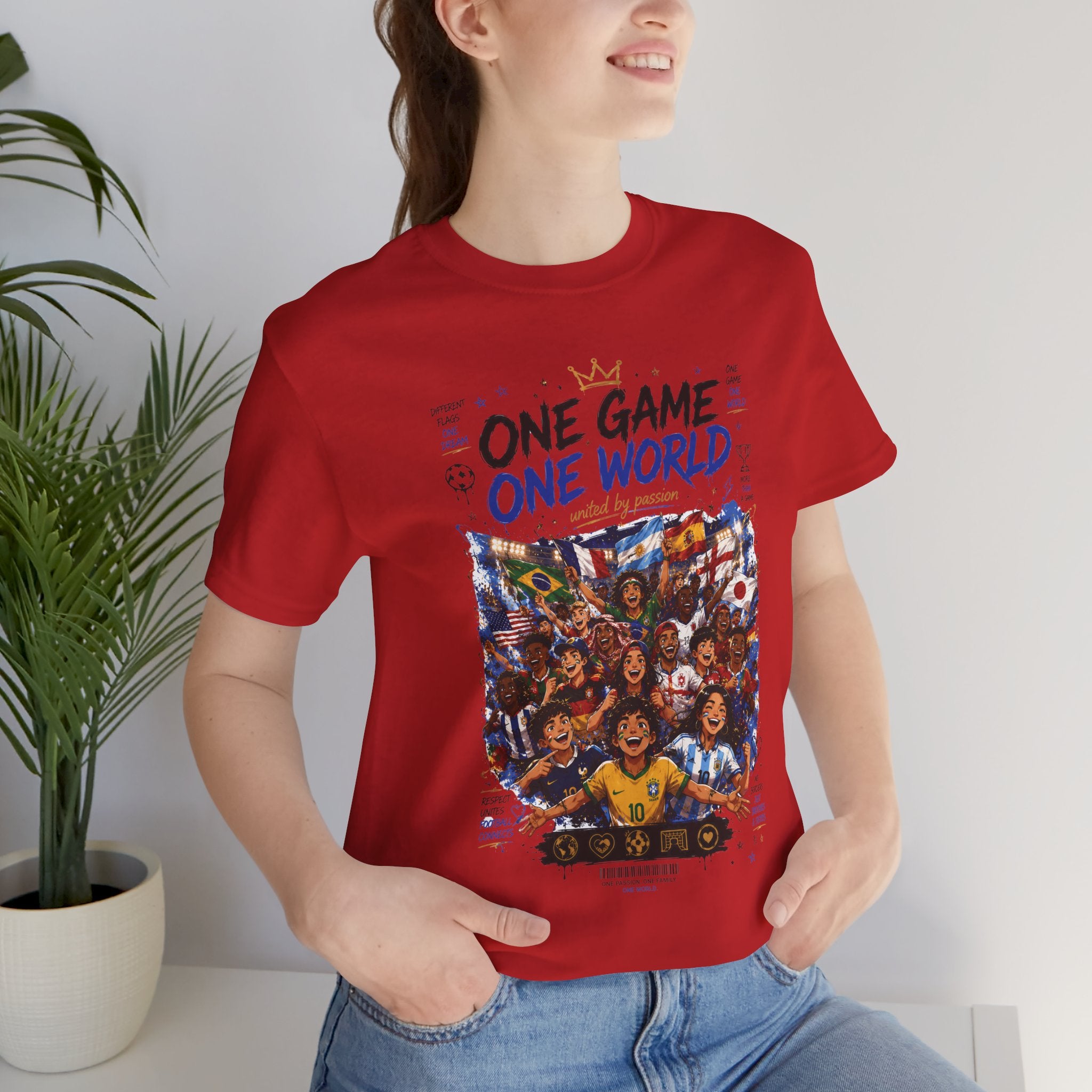 One Game One World Soccer T-Shirt