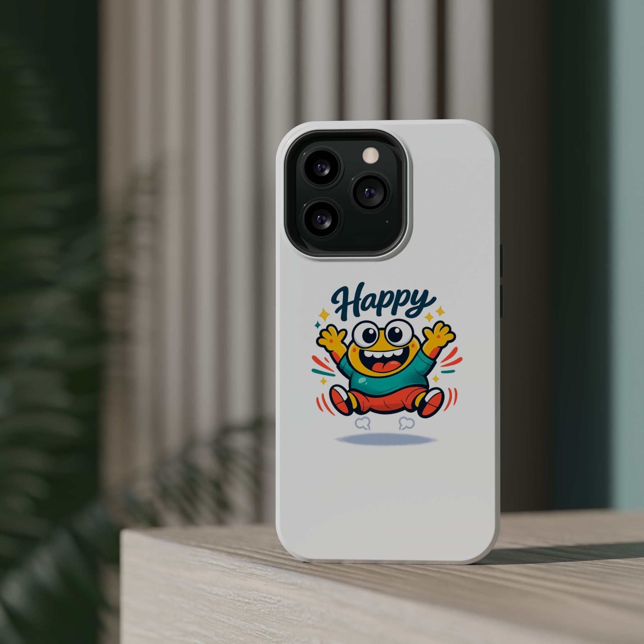 Happy Monster Magnetic Impact-Resistant Phone Case