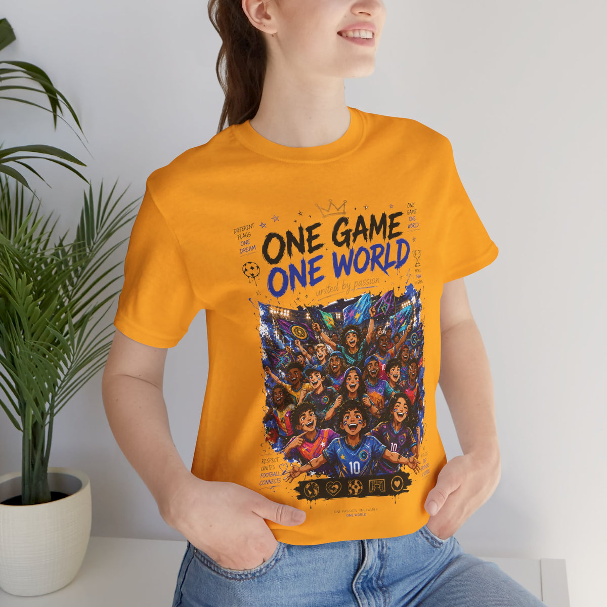 One Game One World Soccer T Shirt