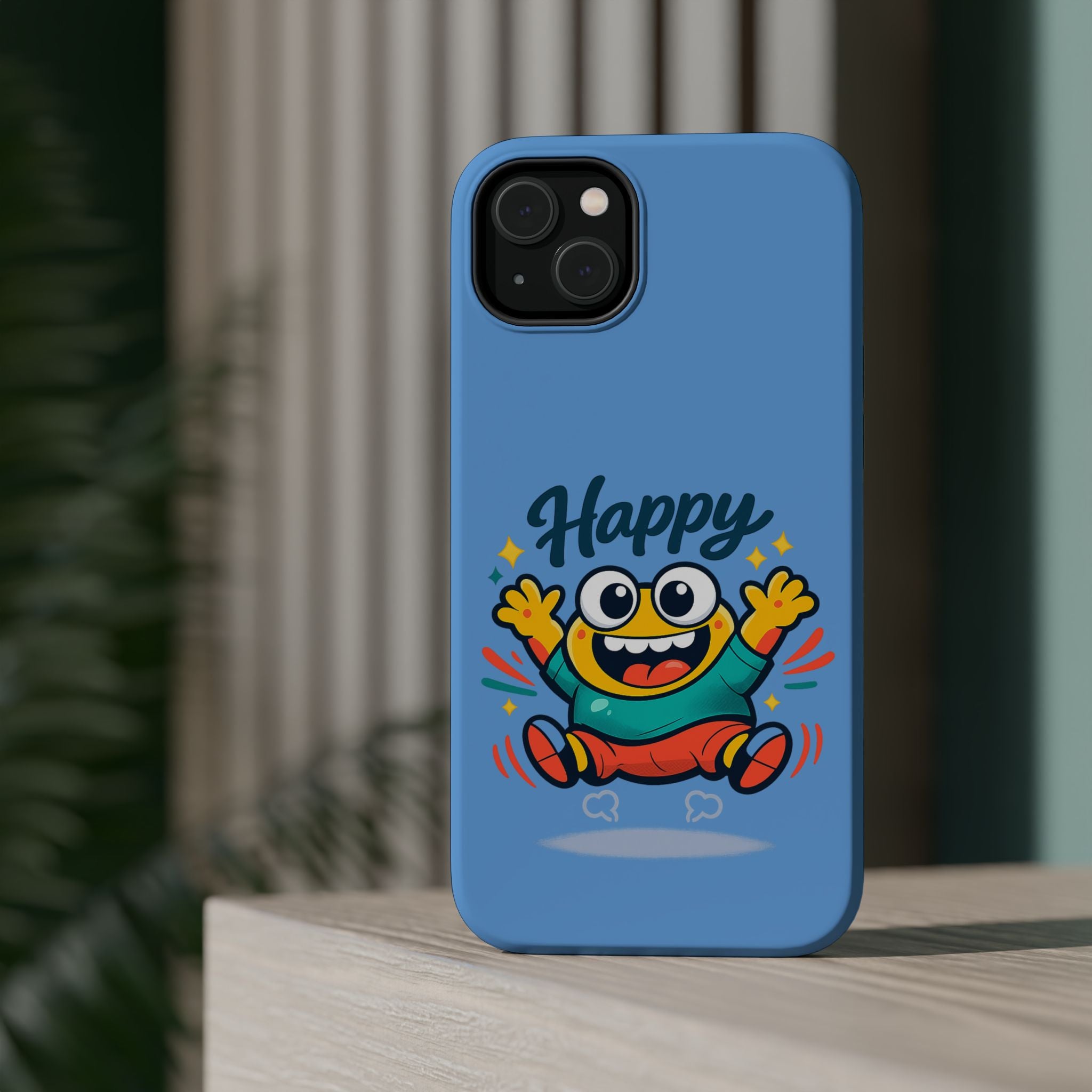 Happy Monster Magnetic Impact-Resistant Phone Case