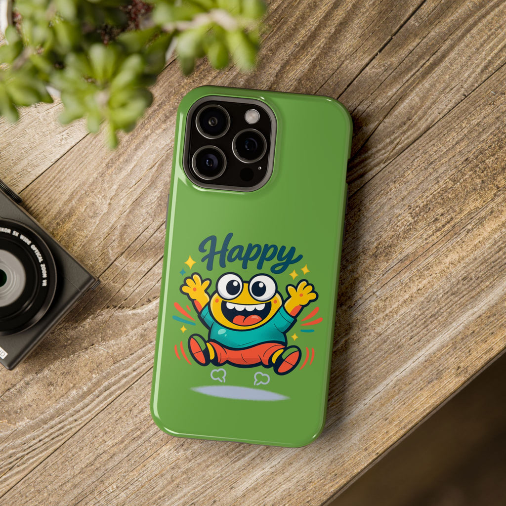 Happy Monster Magnetic Impact-Resistant Phone Case