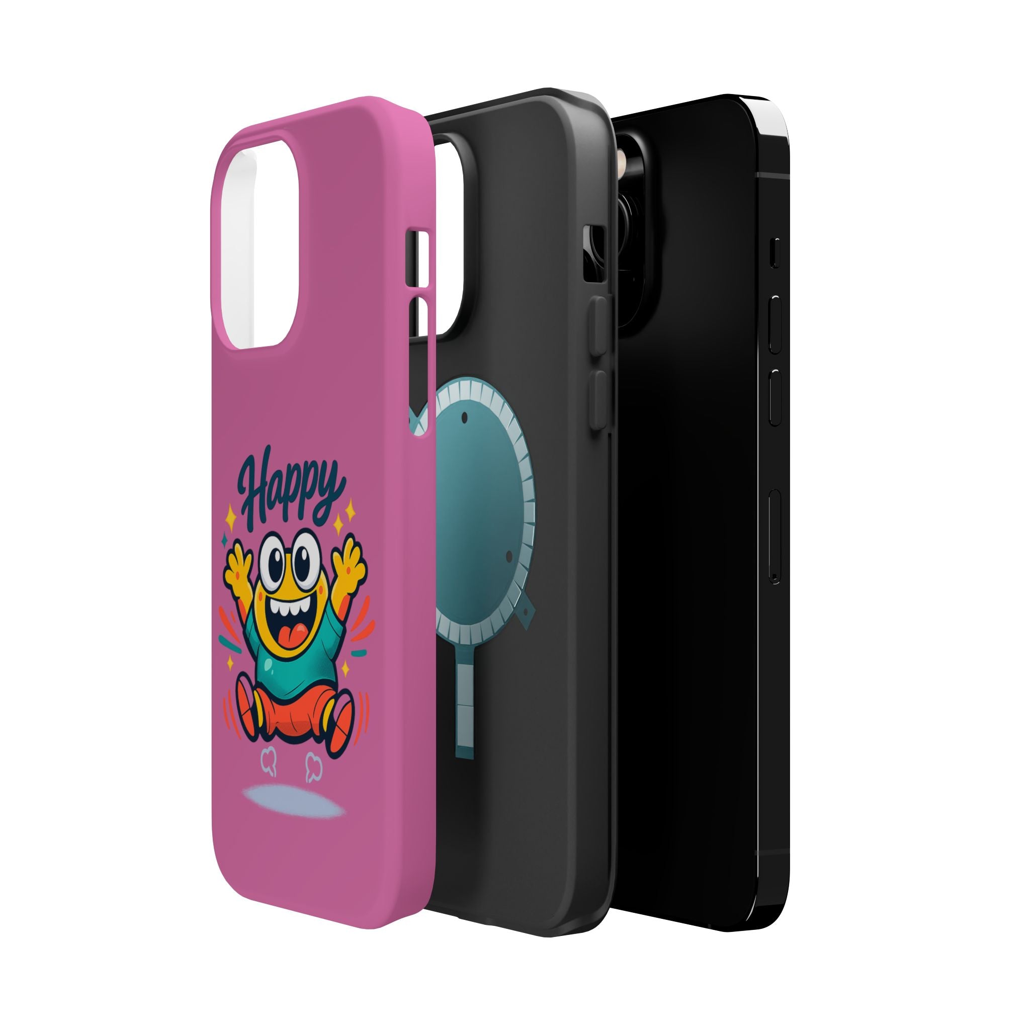 Happy Monster Magnetic Impact-Resistant Phone Case