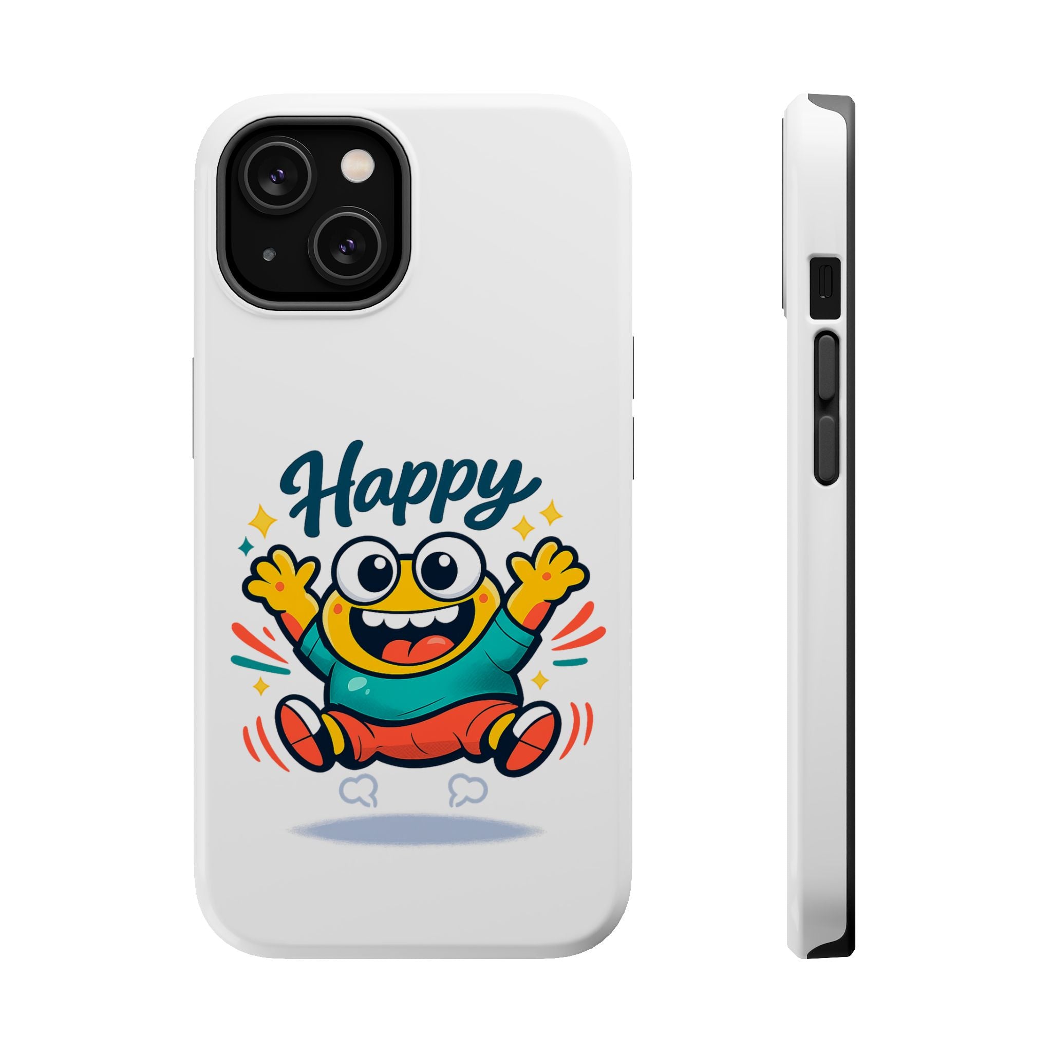 Happy Monster Magnetic Impact-Resistant Phone Case