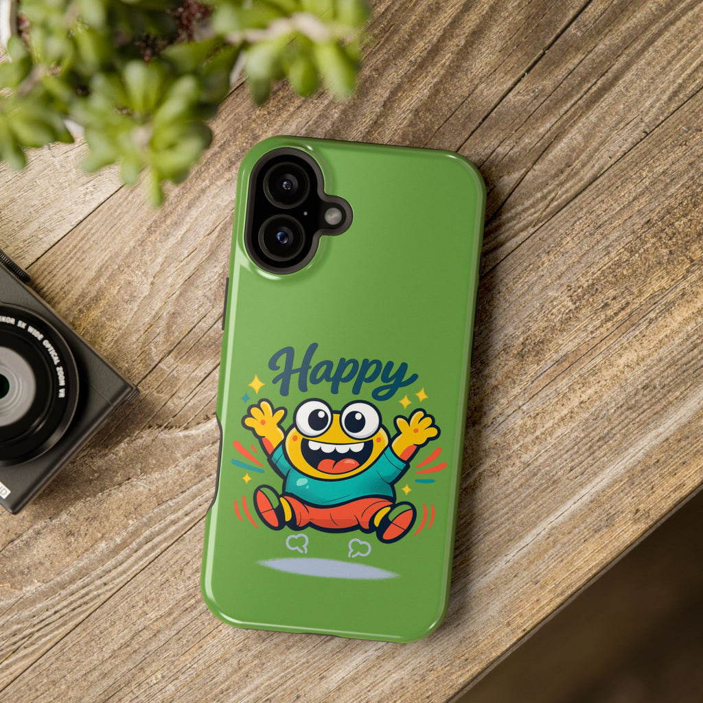 Happy Monster Magnetic Impact-Resistant Phone Case