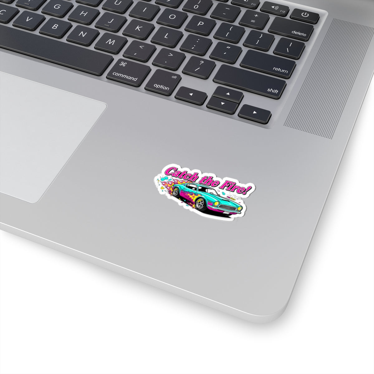 Retro Racing Car Sticker – Vintage Dragster Decal