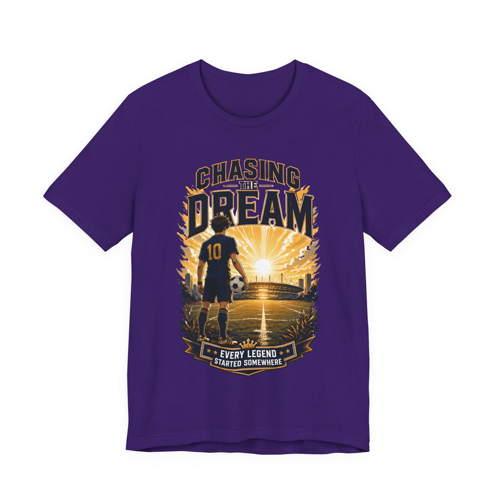 Chasing the Dream Soccer Graphic T Shirt