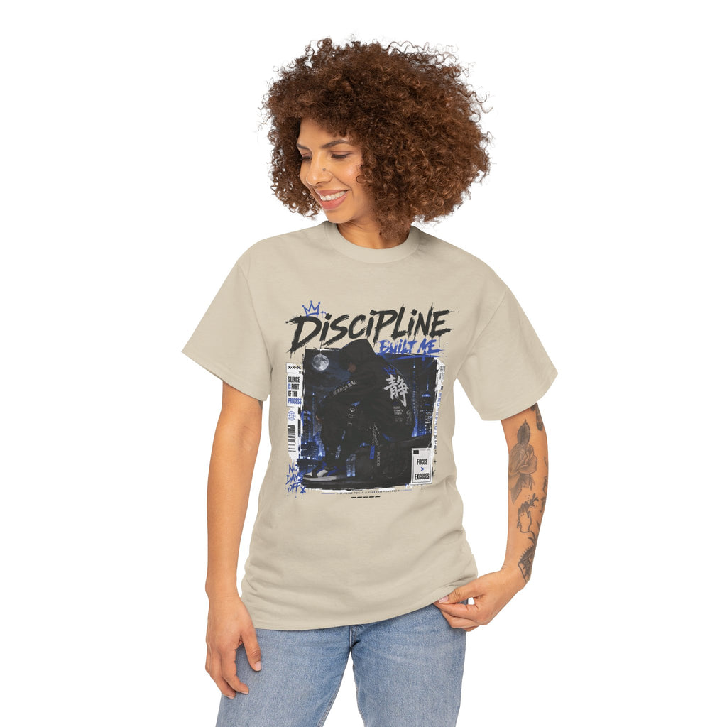 Discipline Built Me Anime Streetwear T Shirt