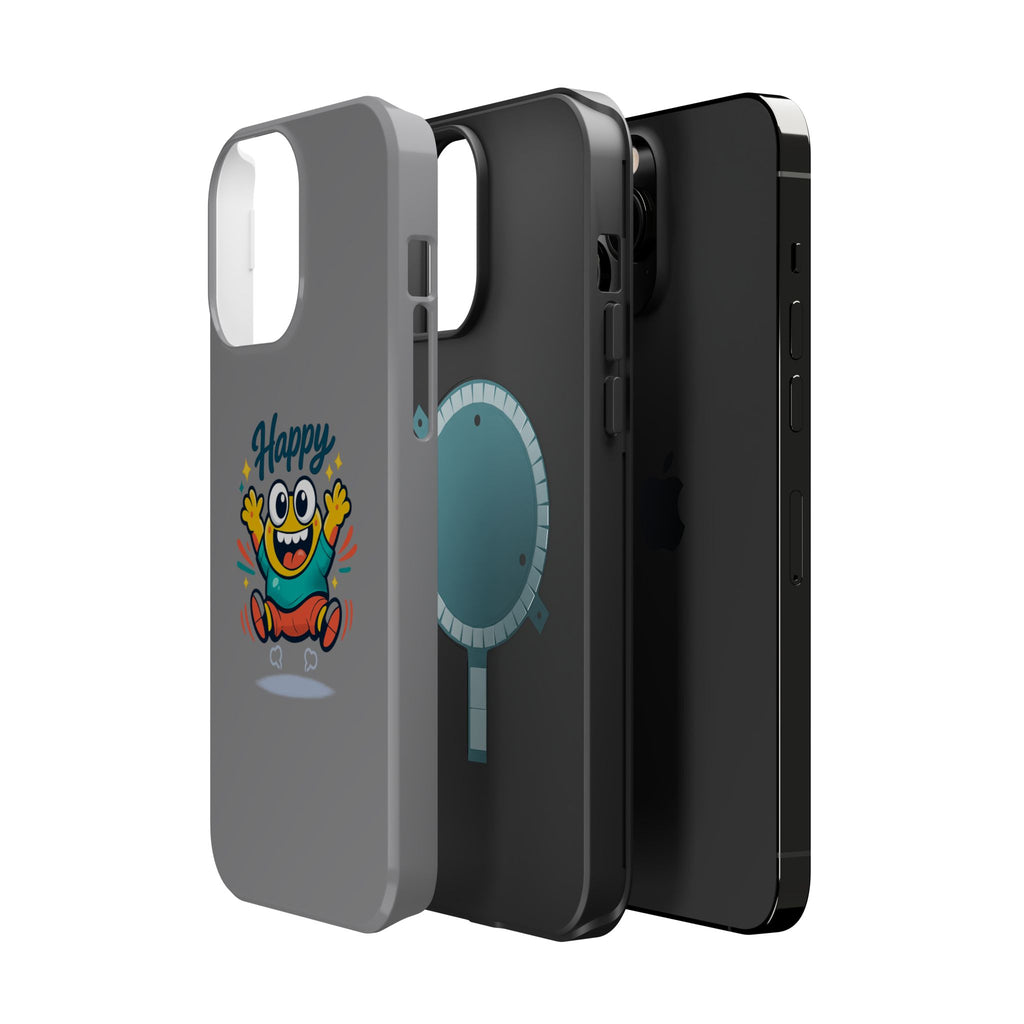 Happy Monster Magnetic Impact-Resistant Phone Case