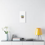 Happy Blob Cartoon Canvas Bold Kawaii Wall Art