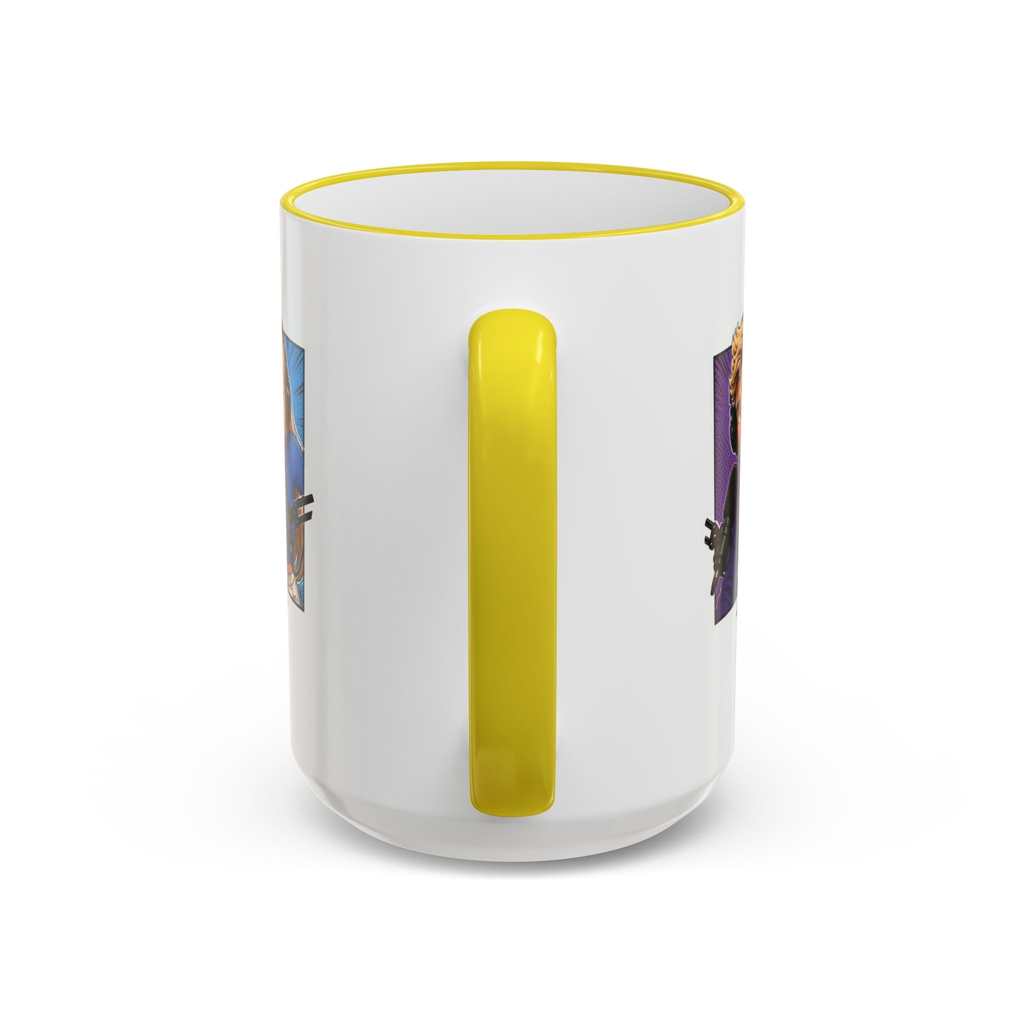 Jake And Emma Hot Take Accent Rim Mug – I Have A Hot Take About This Comic Coffee Cup (11oz/15oz)