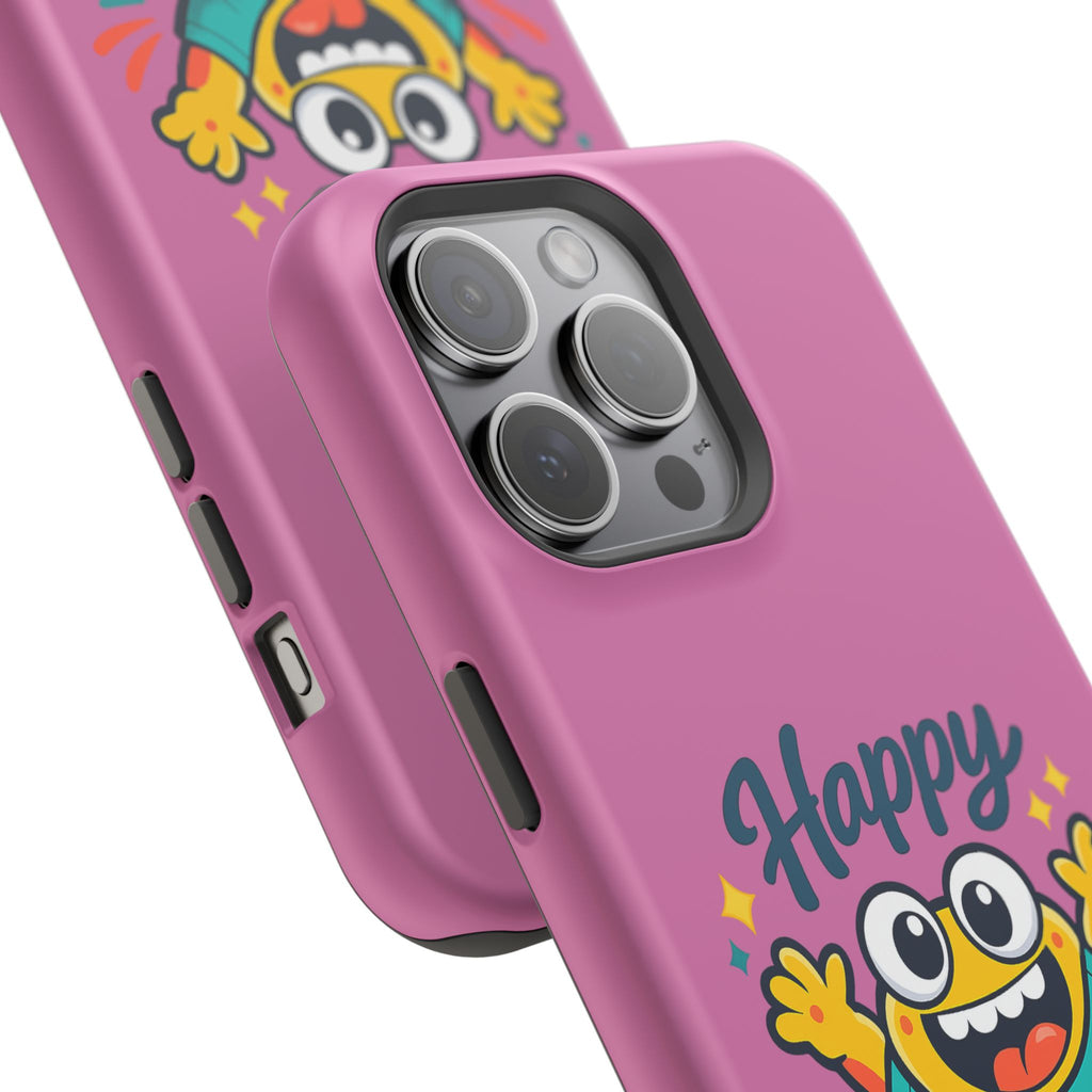 Happy Monster Magnetic Impact-Resistant Phone Case