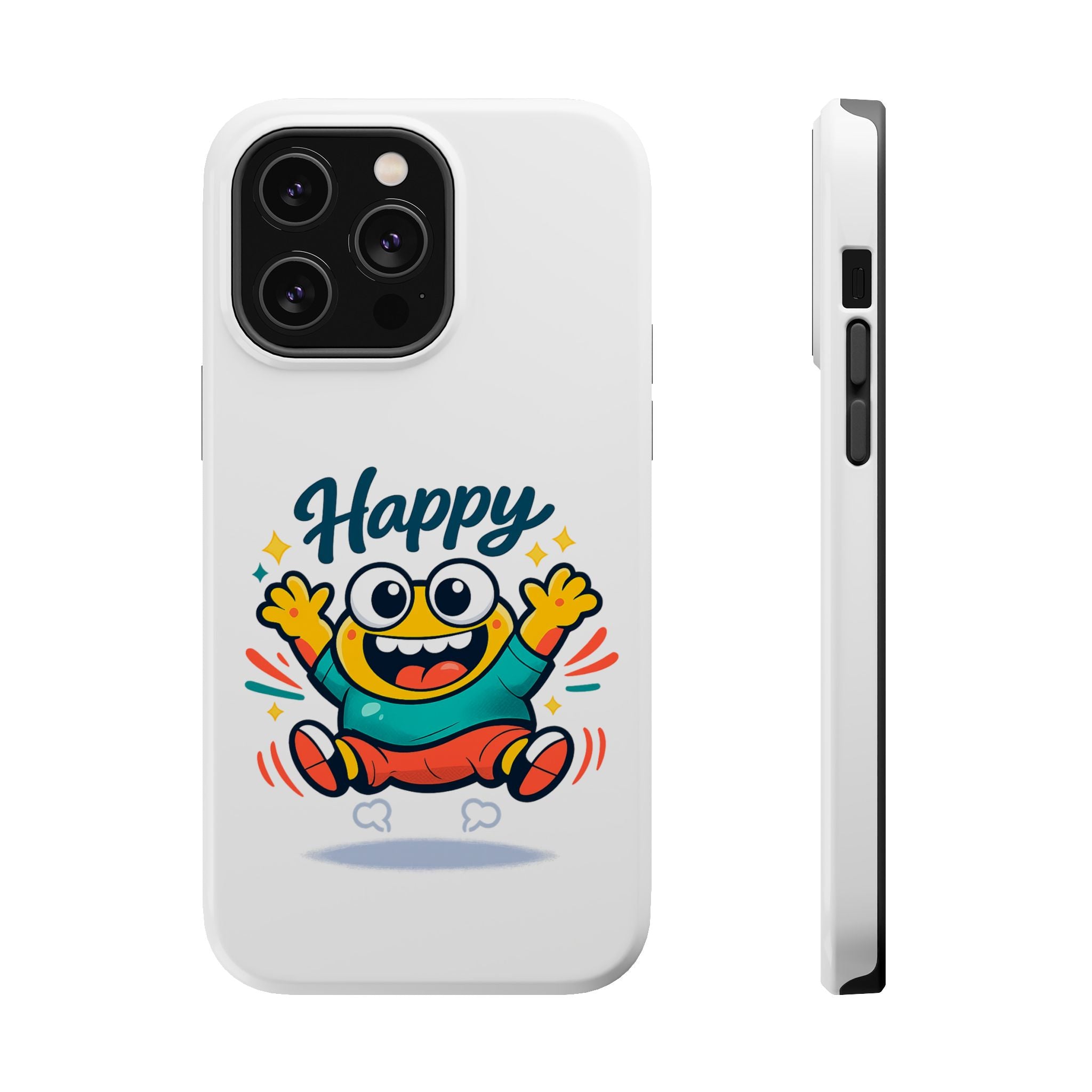 Happy Monster Magnetic Impact-Resistant Phone Case