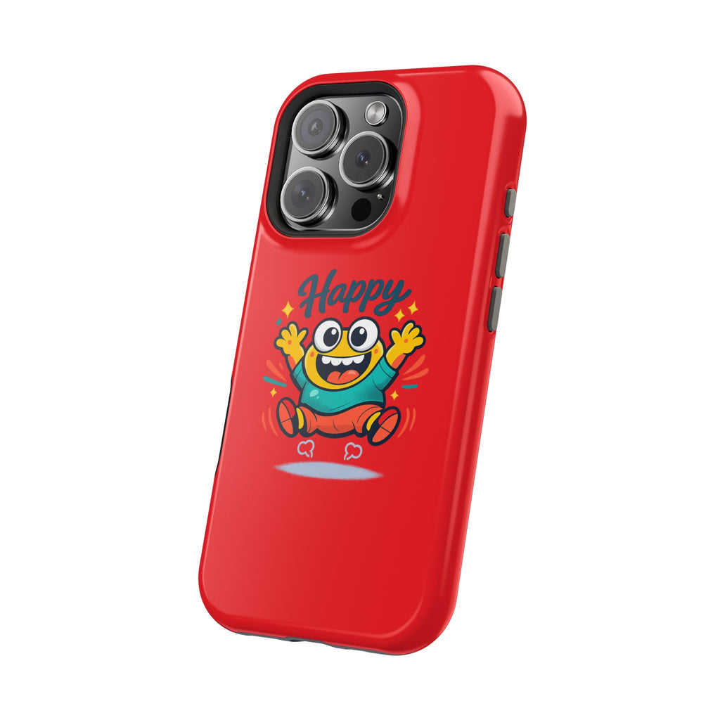 Happy Monster Magnetic Impact-Resistant Phone Case