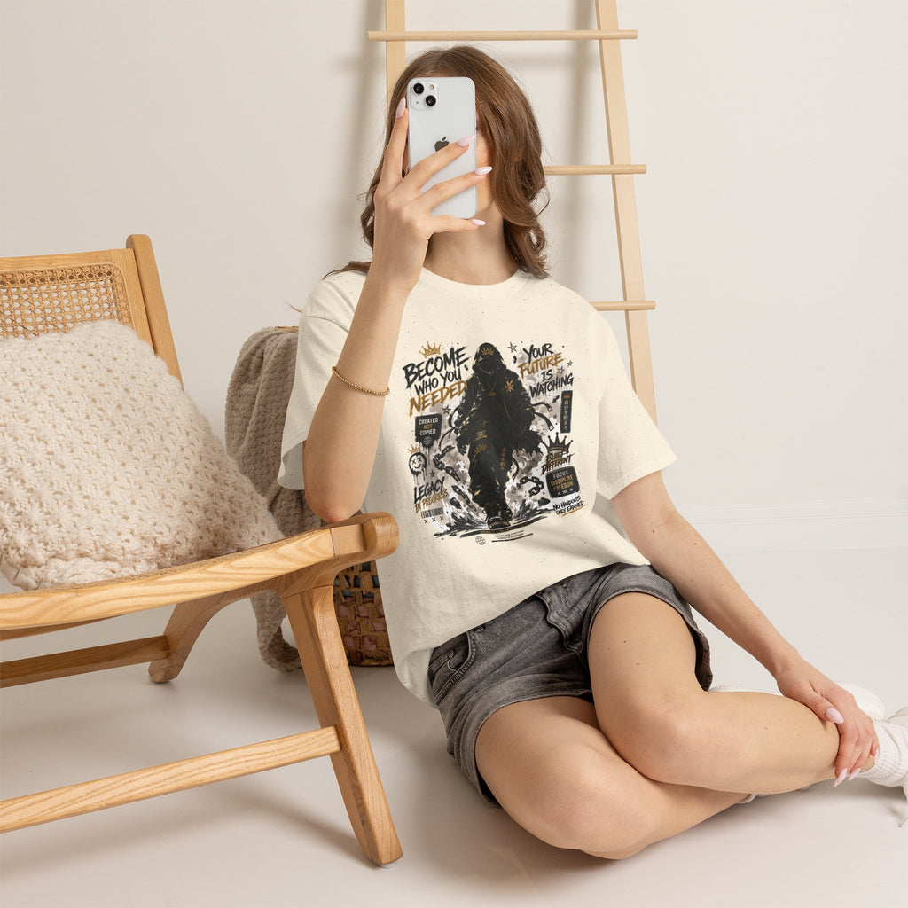 Become Who You Needed Inspirational Graphic T Shirt