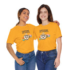 Caffeine and Kindness Coffee Graphic T Shirt