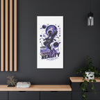 Space Astronaut Canvas Print — “You Mind Creates Reality” Inspirational Wall Art