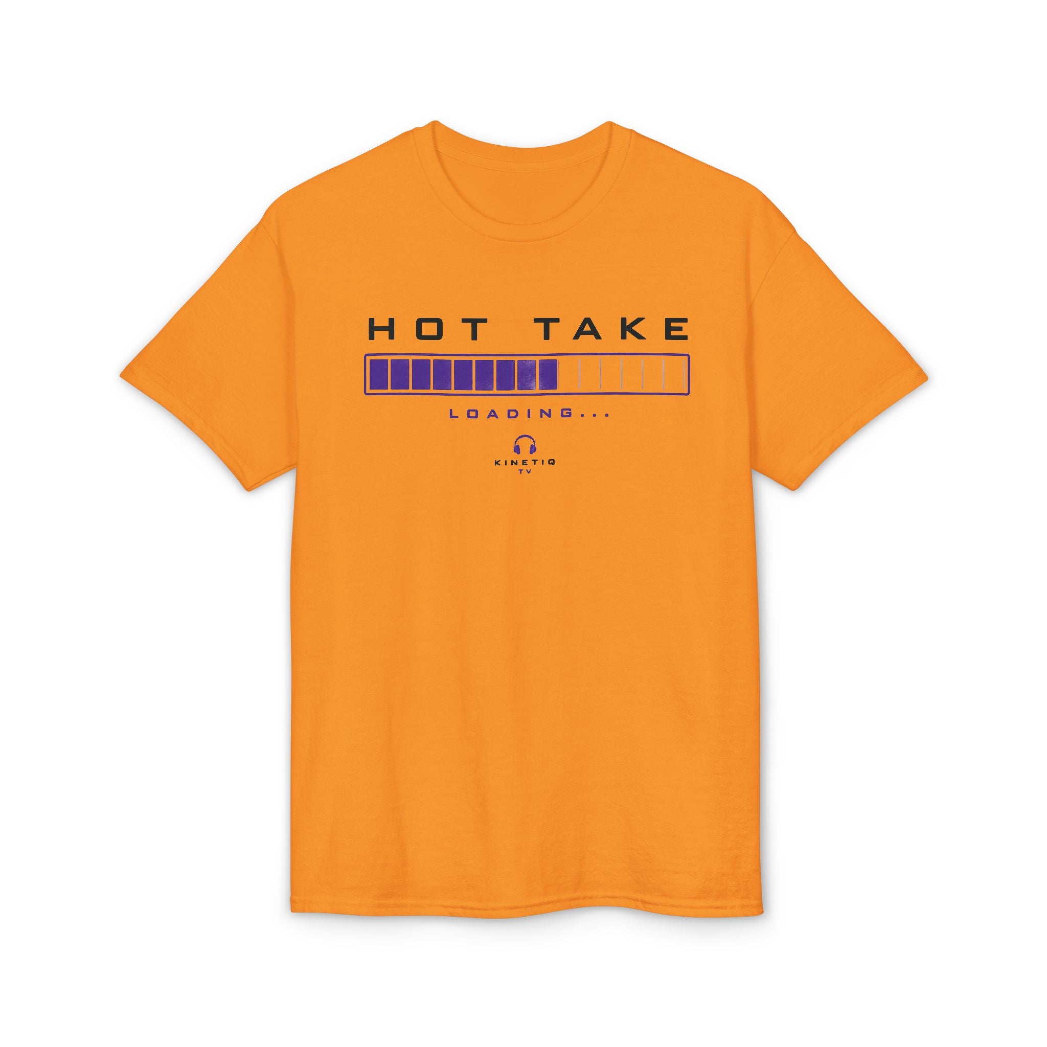 Hot Take Loading T-Shirt — Funny Progress Bar Graphic Tee