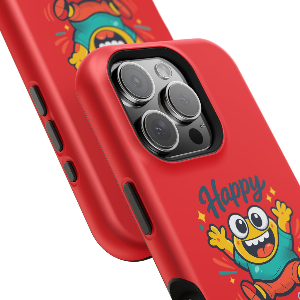 Happy Monster Magnetic Impact-Resistant Phone Case