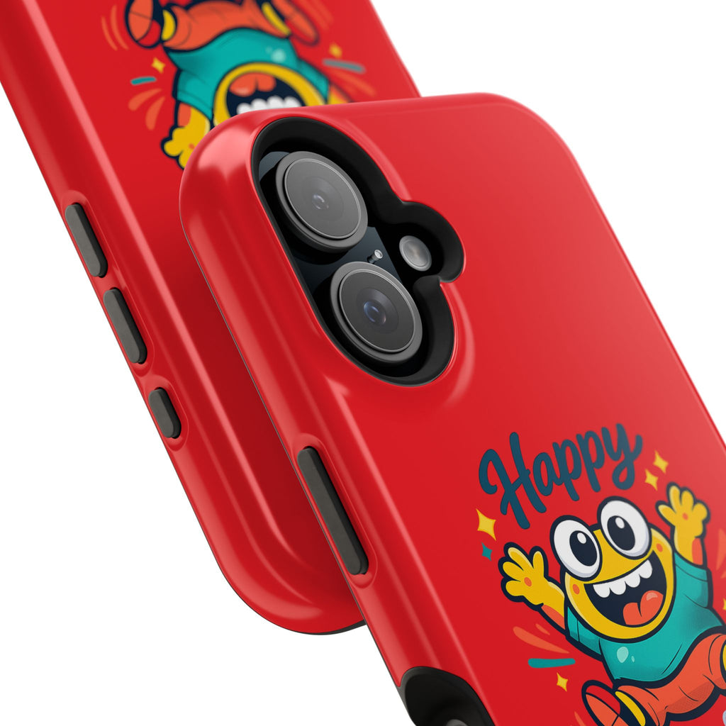 Happy Monster Magnetic Impact-Resistant Phone Case