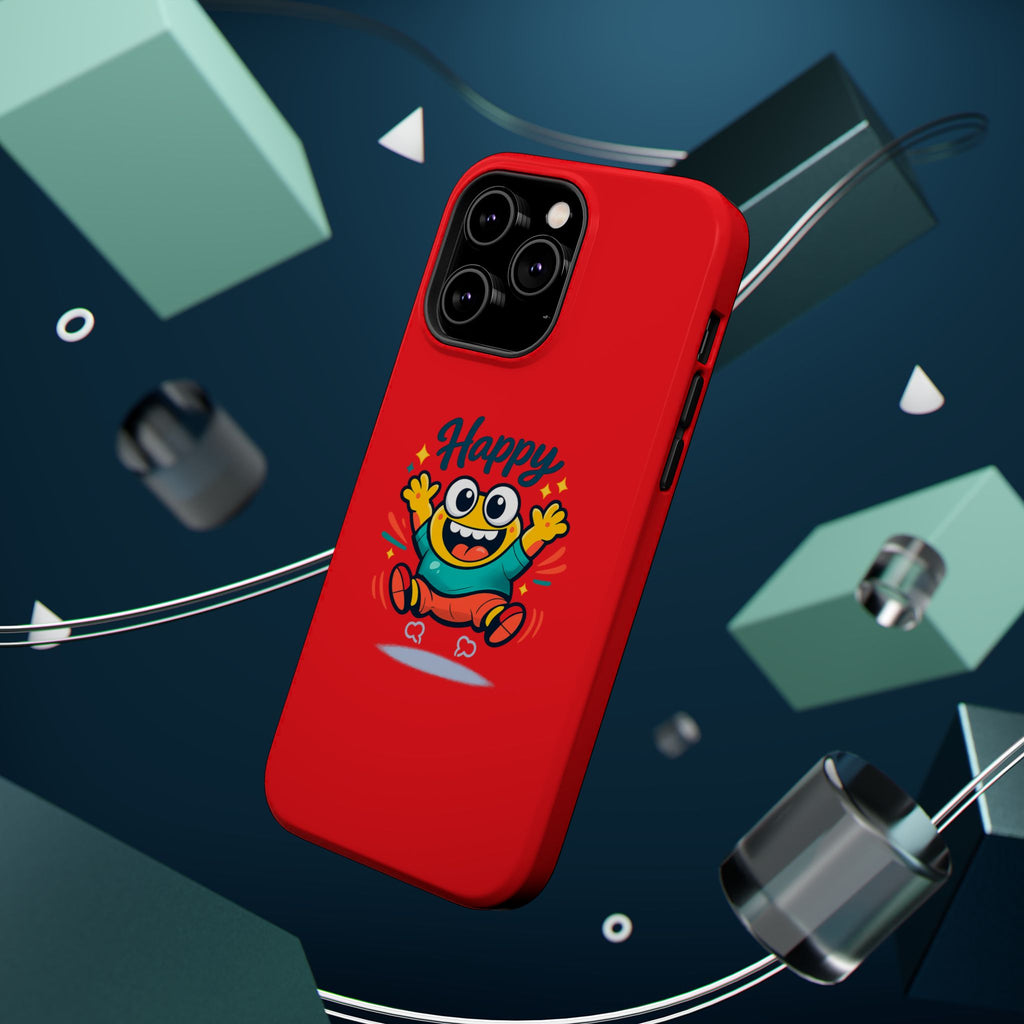 Happy Monster Magnetic Impact-Resistant Phone Case