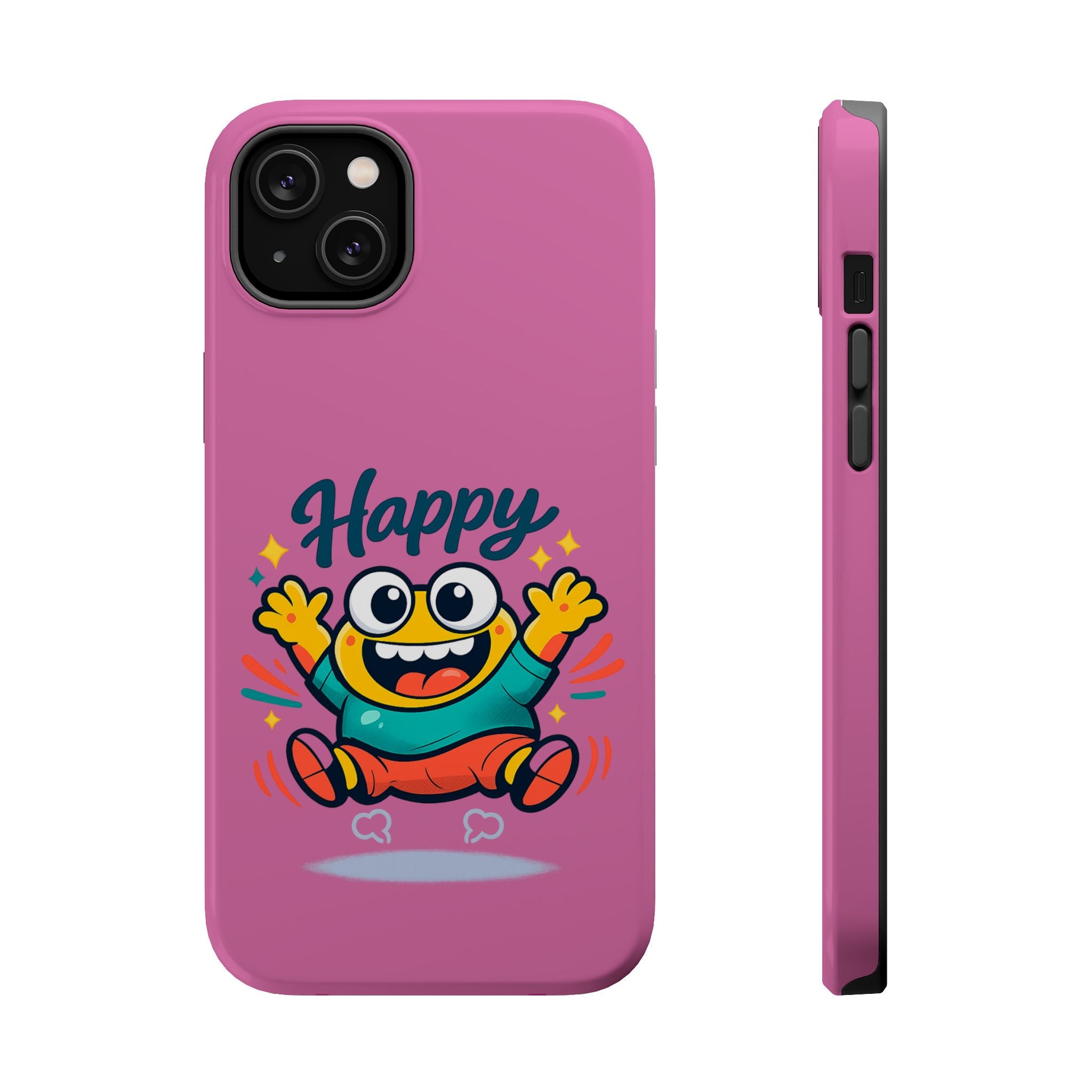 Happy Monster Magnetic Impact-Resistant Phone Case