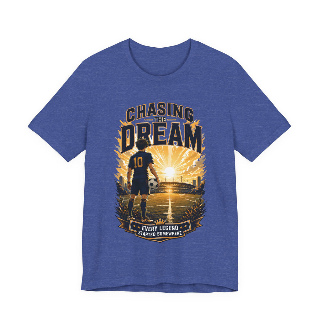 Chasing the Dream Soccer Graphic T Shirt