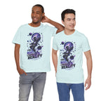 Astronaut Galaxy Tee — "Your Mind Creates Reality" Space Graphic T-Shirt