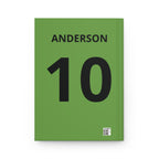 Chasing the Dream Soccer Journal — Personalized Athlete Notebook (Number 10)